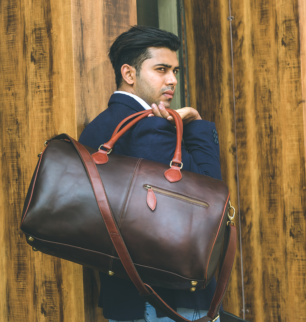 Leather Duffle Bags For Men - (Travel In Style!)